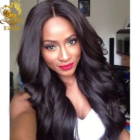 Unprocessed Glueless Full Lace Wig Front Lace Wig Virgin Peruvian Hair