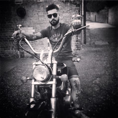 💀 Bobber Chopper Motorbike Motorcycles Tattoo Tattoos Beard