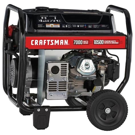 Craftsman Cmxggas030733 7000 Watt Gasoline Portable Generator With