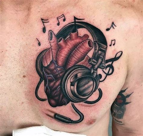 Https://tommynaija.com/tattoo/easy Heart And Headphones Tattoo Designs