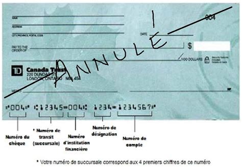 Chèque Français Encaissable à L étranger - Comment puis-je obtenir et fournir un spécimen de chèque?