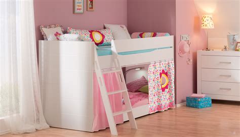 Letti a castello in offerta, la gamma più ampia in internet di letti a castello economici. Letto a castello BASSO per bambini bianco SINGOLO o PIAZZA ...