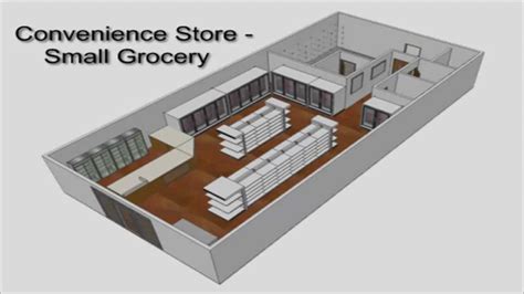Small Convenience Store Exterior Design