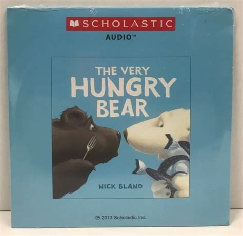 The Very Hungry Bear By Nick Bland 2013 Scholastic Audio Book Cd New
