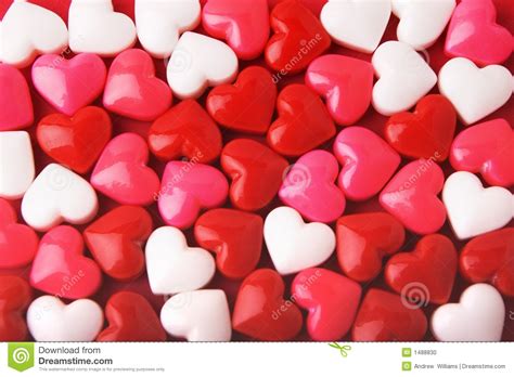 Candy Valentine Hearts Stock Photo Image Of Hearts