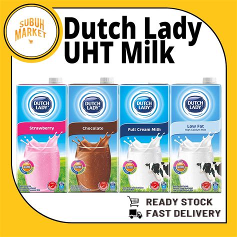 Dutch Lady Purefarm Uht Milk 1l 4 Variants Shopee Malaysia