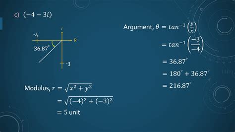 Complex Number Argand Diagram Modulus Argument YouTube