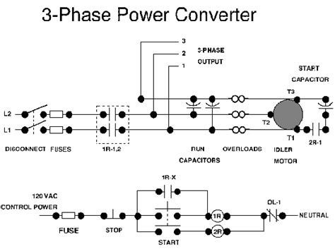 Rotary phase converter, static phase converter, and also static frequency converter, but all off such devices are kinds of expensive. Single Phase to 3 Three Phase Converter Circuit Diagram