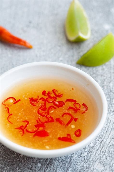 Nuoc Mam Cham Easy Vietnamese Dipping Sauce Wandercooks