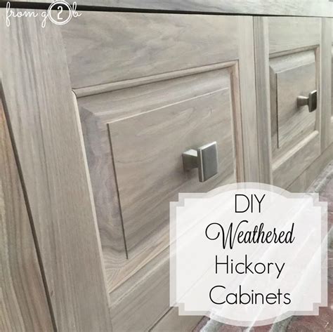 We did not find results for: from Gardners 2 Bergers: DIY Weathered Hickory Cabinets