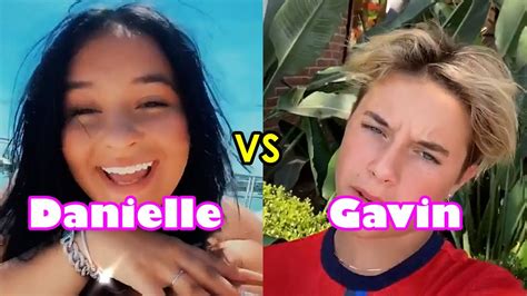 danielle cohn vs gavin magnus 🌠 tik tok dance compilation youtube