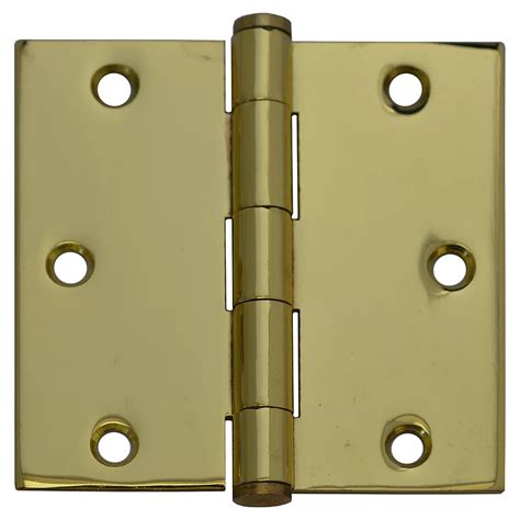 Everbilt 3 12 Inch Solid Brass Door Hinge The Home Depot Canada