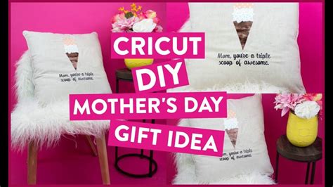 Mother's day gift ideas youtube. Cricut DIY Mothers Day Gift Idea - YouTube