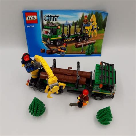 Lego City Référence 60059 Le Camion Et Forestier Année 2013 Label