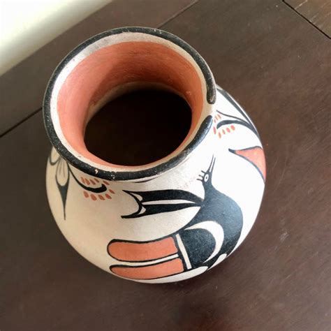 Robert Tenorio Santo Domingo Pueblo Polychrome Pottery Jar Chairish