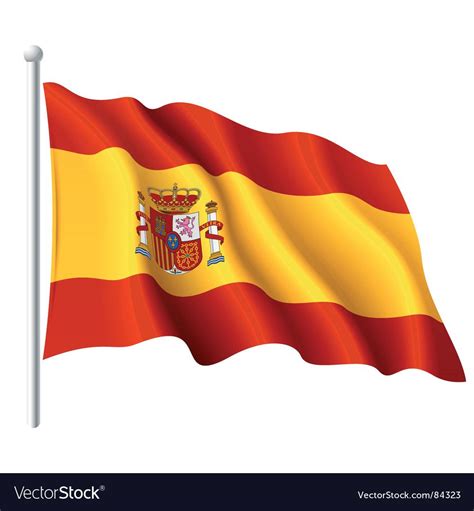 Flag of Spain Royalty Free Vector Image - VectorStock , #ad, #Royalty ...