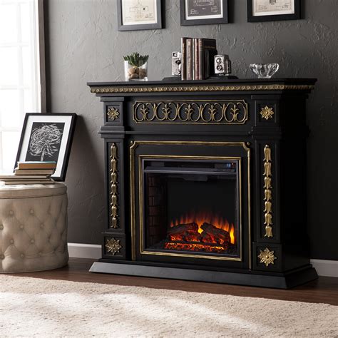 Shop Harper Blvd Alessia Black Electric Fireplace Free Shipping On