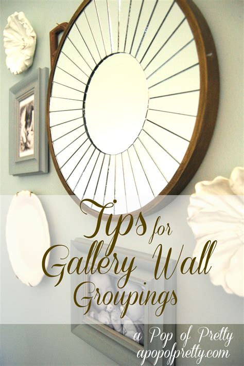 DIY Wall Art Idea - Gallery Wall Groupings! | A Pop of Pretty Blog (Canadian Home Decorating ...