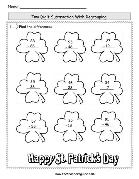 St Patrick S Day Worksheets