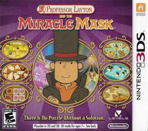 Of Swords And Joysticks Review 740 Professor Layton And The Miracle Mask