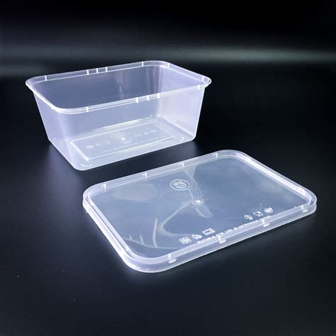1000ml Rectangular Container With Lid Foodspack
