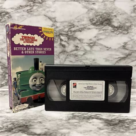 THOMAS THE TANK Engine Better Late Than Never VHS 1991 Ringo Starr