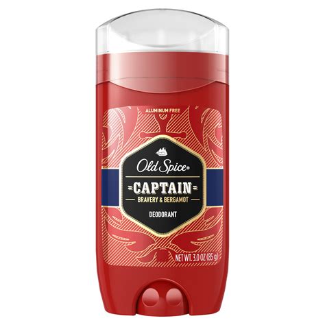 Old Spice Red Collection Captain Scent Deodorant For Men 30 Oz