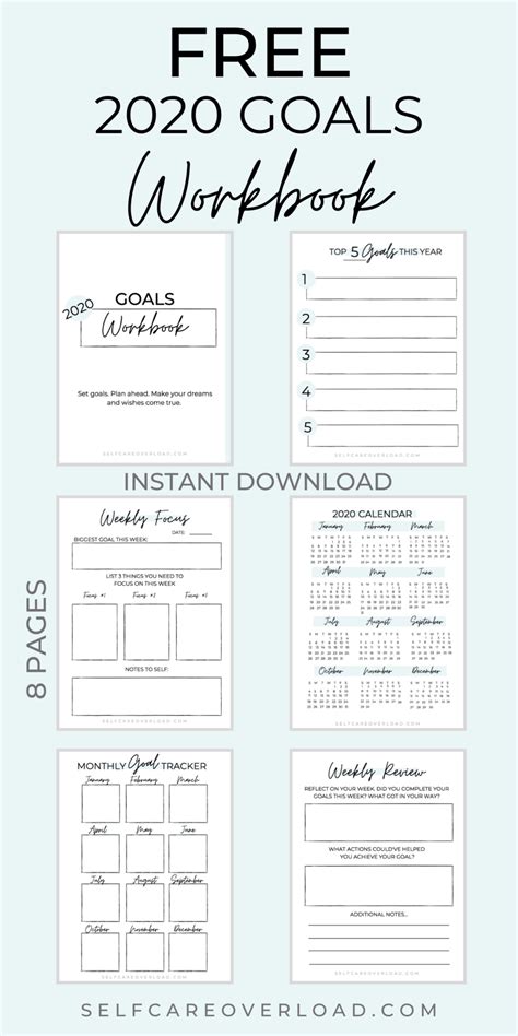 Paper And Party Supplies Daily Goals Nature Tracker Customizable Back To