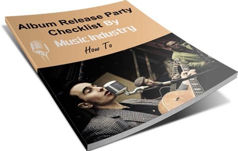 Planning An Album Release Party Ideas And Free Checklist Music
