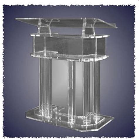Clear Acrylic Church Pulpit Podiums Rostrum Pmma Pulpit Acrylic