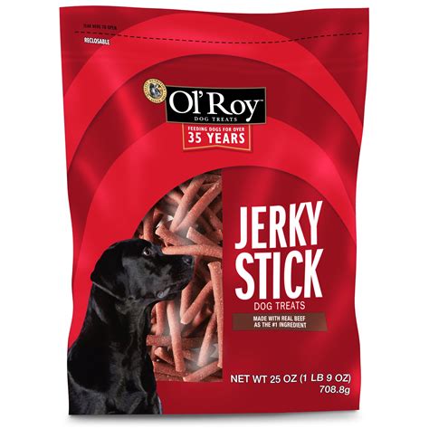 Ol Roy Jerky Stick Dog Treats With Real Beef 25 Oz