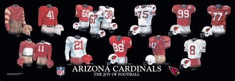 Arizona Cardinals Uniform And Team History Heritage Uniforms And Jerseys