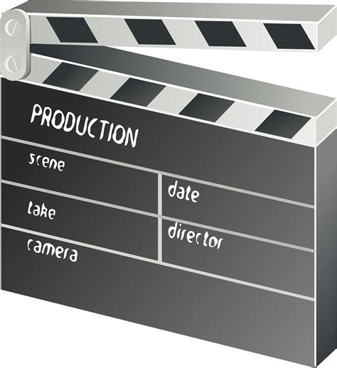 Download Clapper Board Film Movie Royalty Free Vector Graphic Pixabay