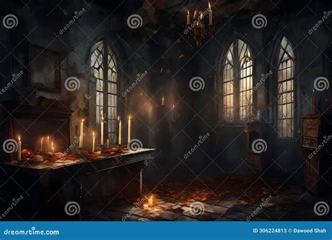 Experience the Haunting Beauty of All Saints Day in an Abandoned Castle