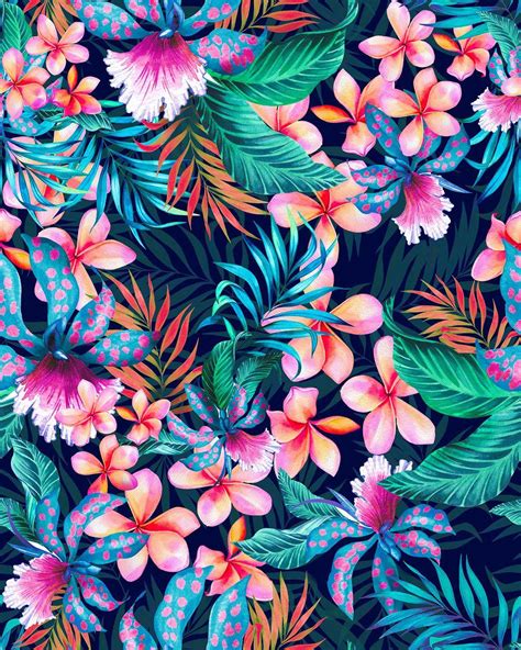 Hawaiian Floral Wallpapers Top Free Hawaiian Floral Backgrounds Wallpaperaccess