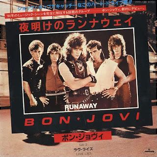 Terjemahan Lagu Runaway Bon Jovi Music Lyrics