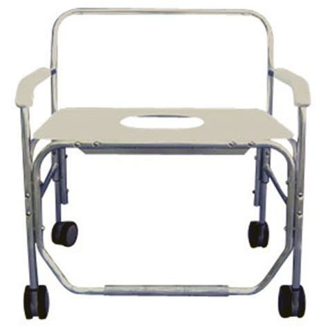 Does this shower/commode chair have a pail to the chair that would remove if using the toilet or is it strictly for commode use? Heavy-Duty Shower/Commode Chair with Commode Opening ...