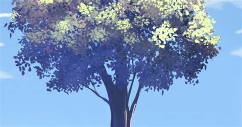 Painting Anime Tree