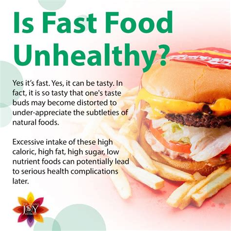 Why Is Fast Food Bad And Unhealthy The Dangers Of Fast Food Dr