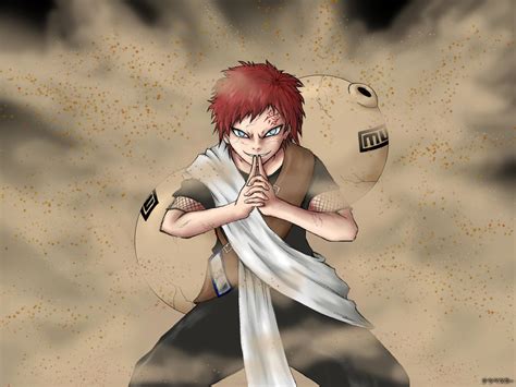 Commission Gaara Of The Desert By Teramaster On Deviantart