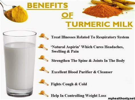 11 Unique Benefits Of Turmeric Milk You Must To Know My Health Only
