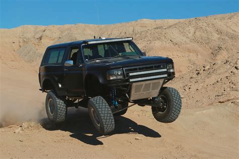 1992 Ford Bronco Offroad 4x4 Custom Truck Suv Wallpapers Hd