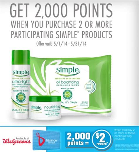 Simple Products Beauty Facial Walgreens