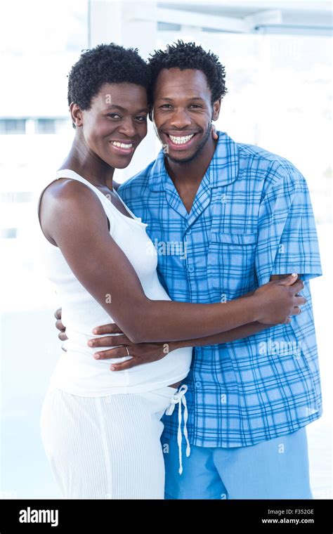Husband And Wife Hugging Stock Photo Alamy
