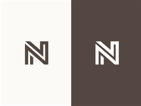 Letter N Minimal By Monome On Dribbble