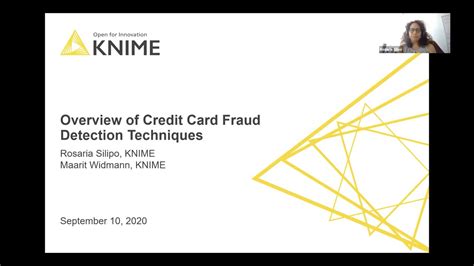 Overview Of Credit Card Fraud Detection Techniques Youtube