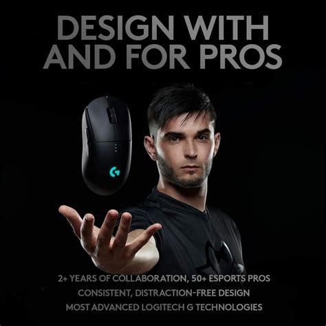 Logitech G Pro Wireless Gaming Mouse With Esports Grade Performance At