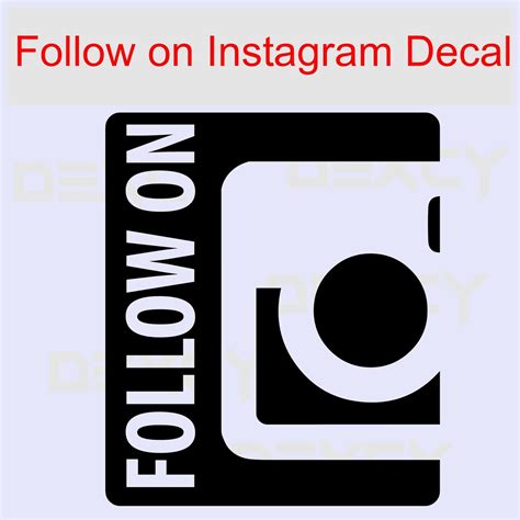 Instagram Logo Vinyl Decal Custom Instagram Vinyl Sticker Custom Vinyl
