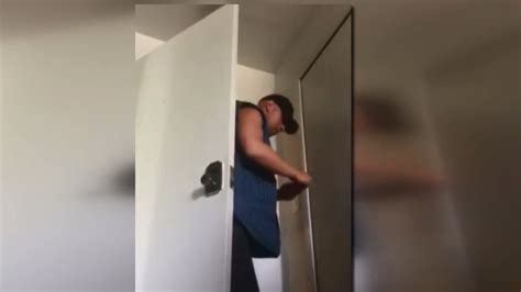Woman Captures Video Of Neighbor Sneaking Into Her Apartment