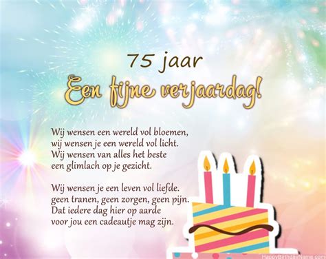 Fijne Verjaardag 75 Jaar Fotos 12